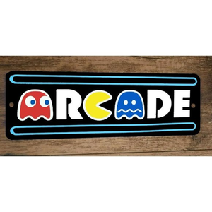 Arcade Video‎ Game 4x12 Metal Wall Sign